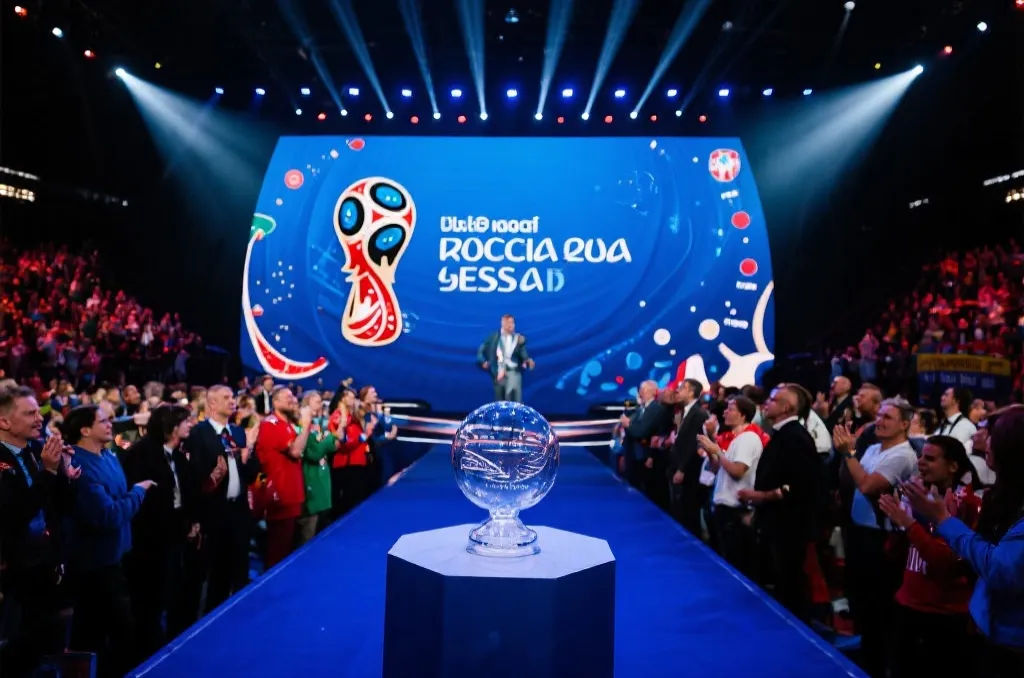 2026世界杯分组抽签现场,聚光灯下的分组结果与紧张氛围
